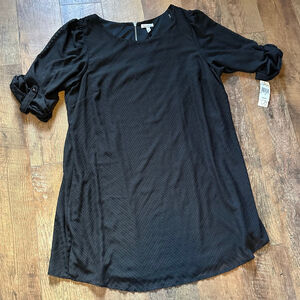 Women's Speechless Black Long Sleeve Dress 3X